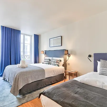 131 - Urban Brand New 110m2 Beautiful Flat In Montorgueil Appartamento Parigi