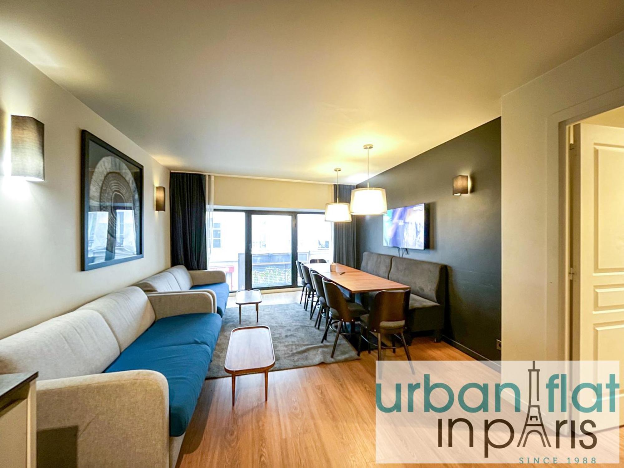 131 - Urban Brand New 110m2 Beautiful Flat In Montorgueil Appartamento *